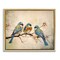 Stupell Industries Bird Trio on Branch Floating Frame Design by Arlington Prints